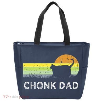 Chonk Cat Funny Cat Dad Meme Fluffiest Kitty Tote Bag
