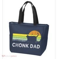 Chonk Cat Funny Cat Dad Meme Fluffiest Kitty Tote Bag thumb 3
