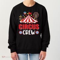 Circus Crew Funny Circus Staff Gift Costume Circus Theme Party Women's Sweatshirt thumb 0