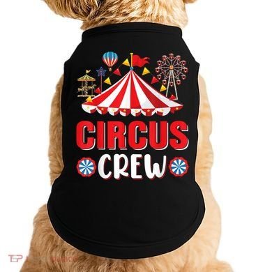 Circus Crew Funny Circus Staff Gift Costume Circus Theme Party Doggie Tank
