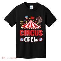 Circus Crew Funny Circus Staff Gift Costume Circus Theme Party Kids T-Shirt thumb 0
