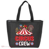 Circus Crew Funny Circus Staff Gift Costume Circus Theme Party Tote Bag thumb 0