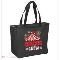 Circus Crew Funny Circus Staff Gift Costume Circus Theme Party Tote Bag thumb 2