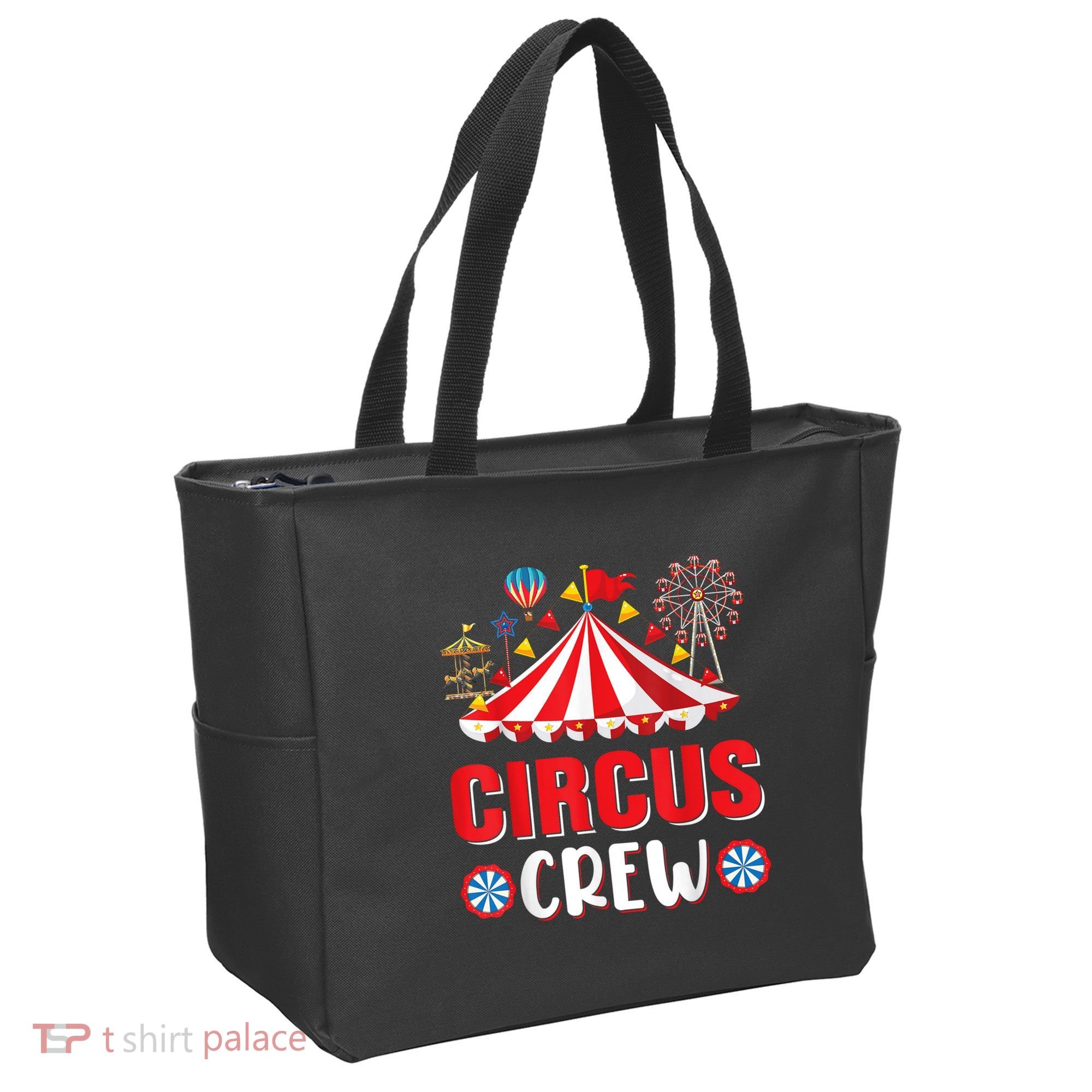 Circus Crew Funny Circus Staff Gift Costume Circus Theme Party Tote Bag