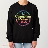 Camping Crew Family Friends Women's Sweatshirt thumb 0
