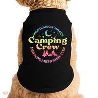Camping Crew Family Friends Doggie Tank thumb 0