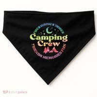 Camping Crew Family Friends USA-Made Doggie Bandana thumb 0