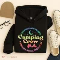 Camping Crew Family Friends Hoodie thumb 4