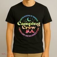 Camping Crew Family Friends T-Shirt thumb 3