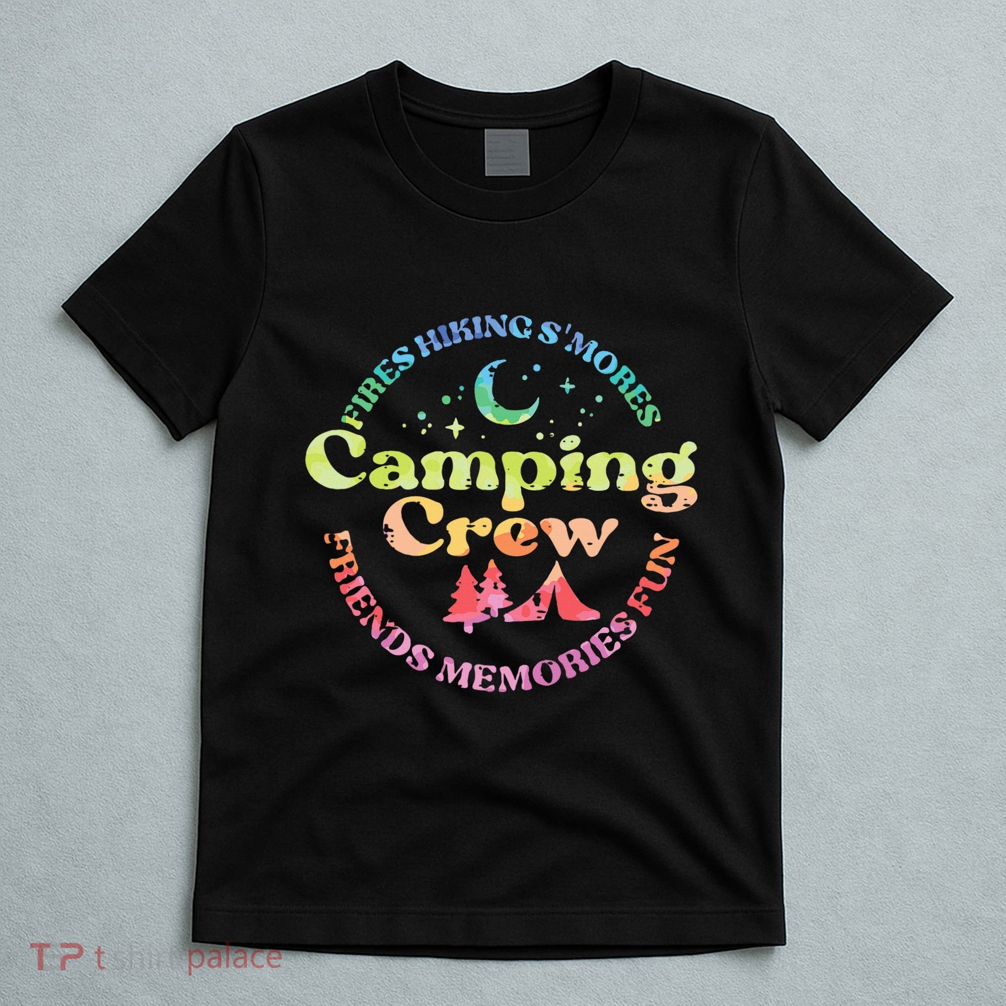 Camping Crew Family Friends T-Shirt
