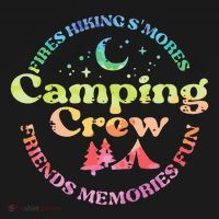 Camping Crew Family Friends Women's Hoodie thumb 2