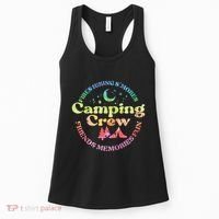 Camping Crew Family Friends Women's Tank Top thumb 0