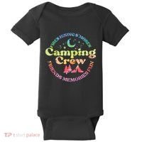 Camping Crew Family Friends Baby Bodysuit thumb 0