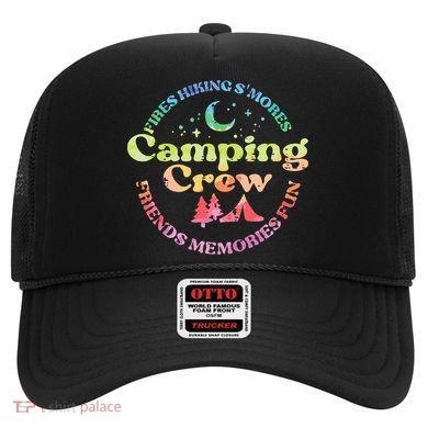 Camping Crew Family Friends Hat
