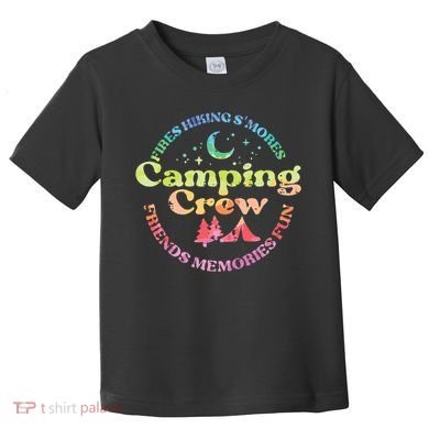 Camping Crew Family Friends Toddler T-Shirt