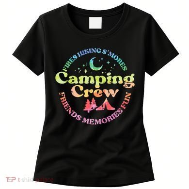 Camping Crew Family Friends Women's T-Shirt
