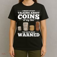 Coin Collecting Funny Coin Collector T-Shirt thumb 4