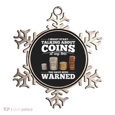 Coin Collecting Funny Coin Collector Ornament