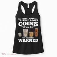 Coin Collecting Funny Coin Collector Women's Tank Top thumb 0