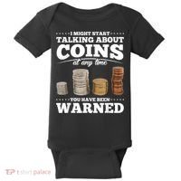 Coin Collecting Funny Coin Collector Baby Bodysuit thumb 0