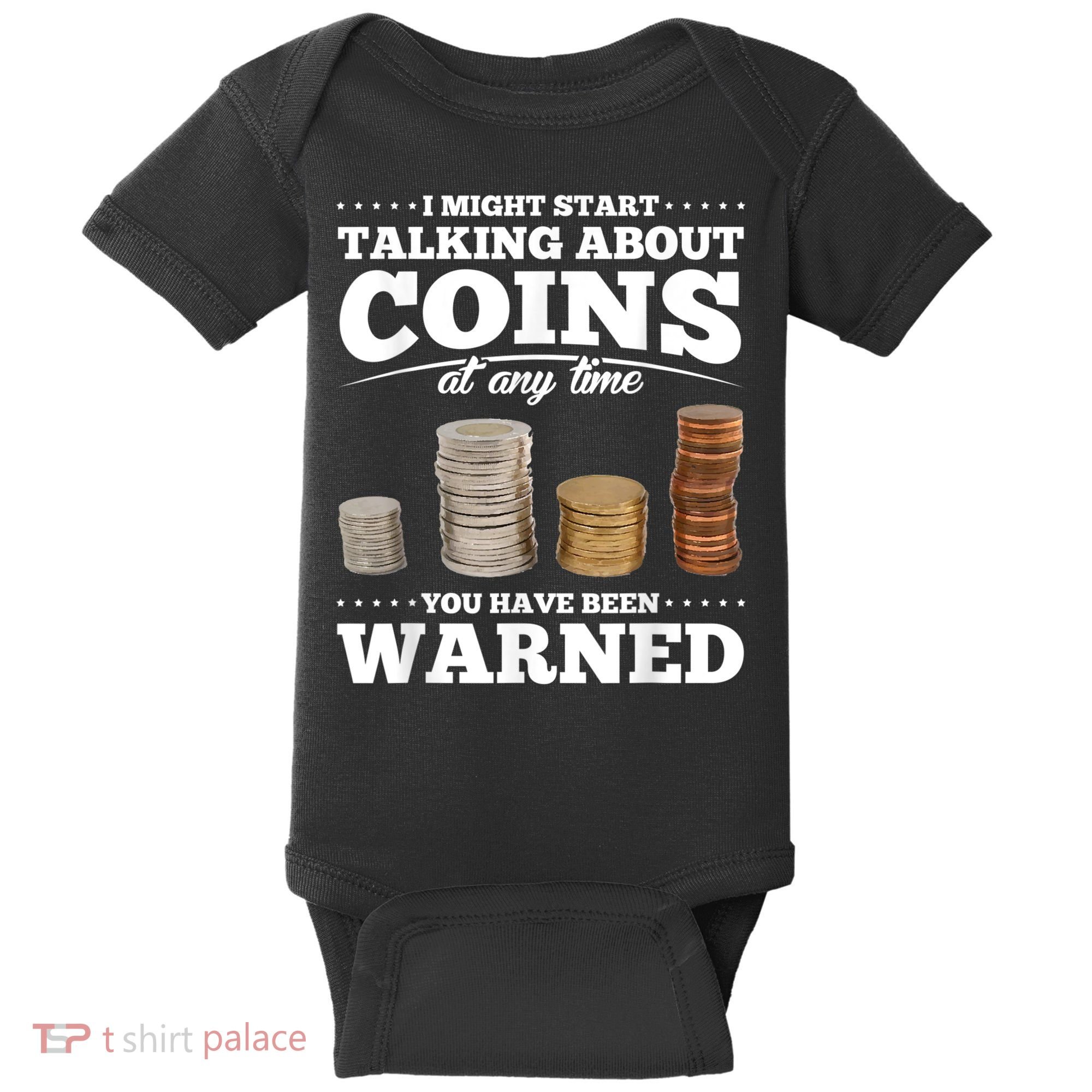 Coin Collecting Funny Coin Collector Baby Bodysuit