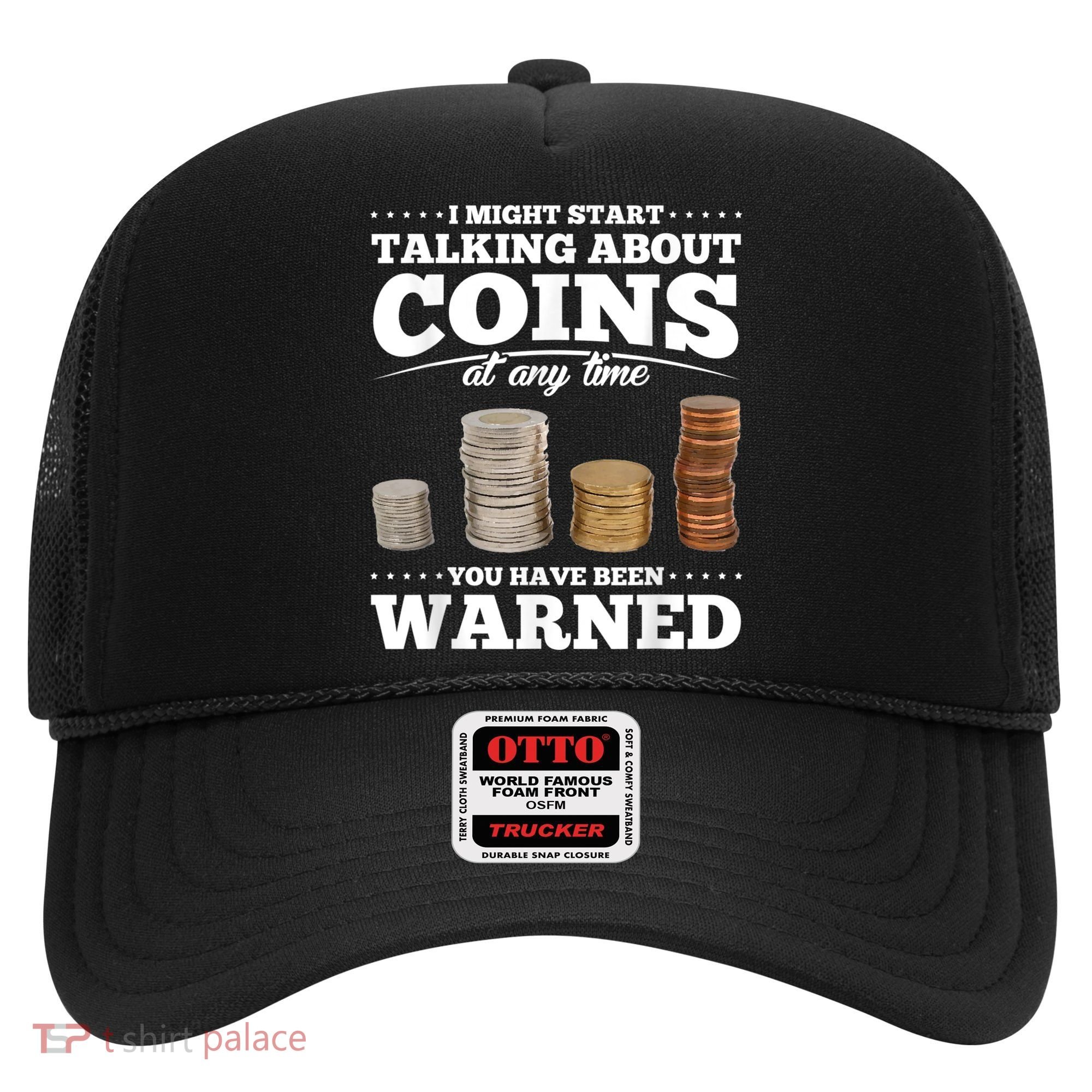 Coin Collecting Funny Coin Collector Hat