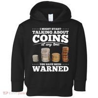 Coin Collecting Funny Coin Collector Toddler Hoodie thumb 0