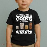 Coin Collecting Funny Coin Collector Toddler T-Shirt thumb 2