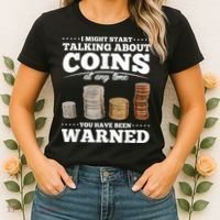 Coin Collecting Funny Coin Collector Women's T-Shirt thumb 2