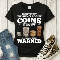 Coin Collecting Funny Coin Collector Women's T-Shirt thumb 3