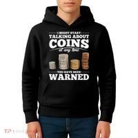 Coin Collecting Funny Coin Collector Kids Hoodie thumb 4