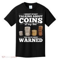 Coin Collecting Funny Coin Collector Kids T-Shirt thumb 0