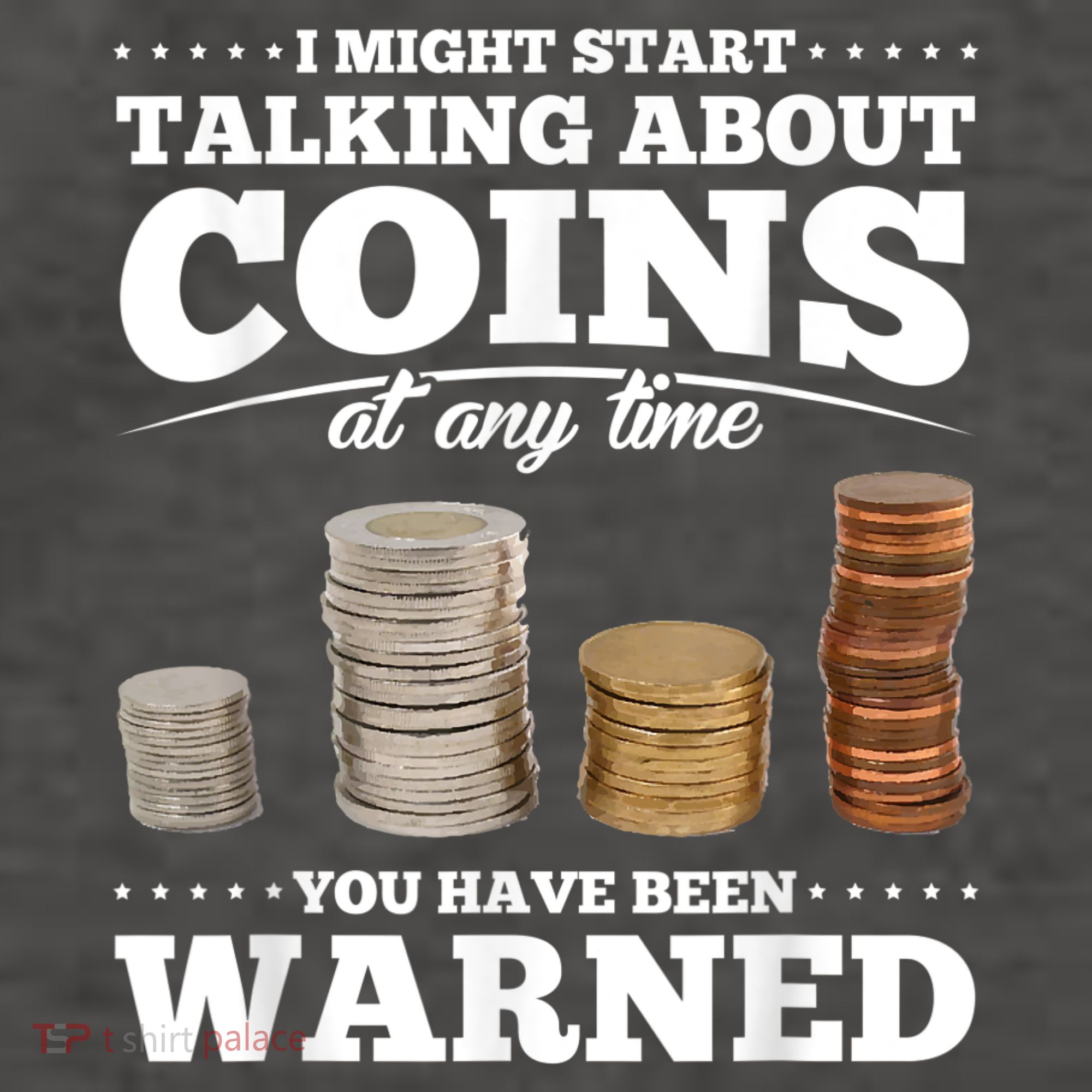 Coin Collecting Funny Coin Collector Vector Backpack
