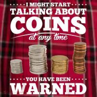 Coin Collecting Funny Coin Collector Men's Flannel Plaid Pajama Pants thumb 2
