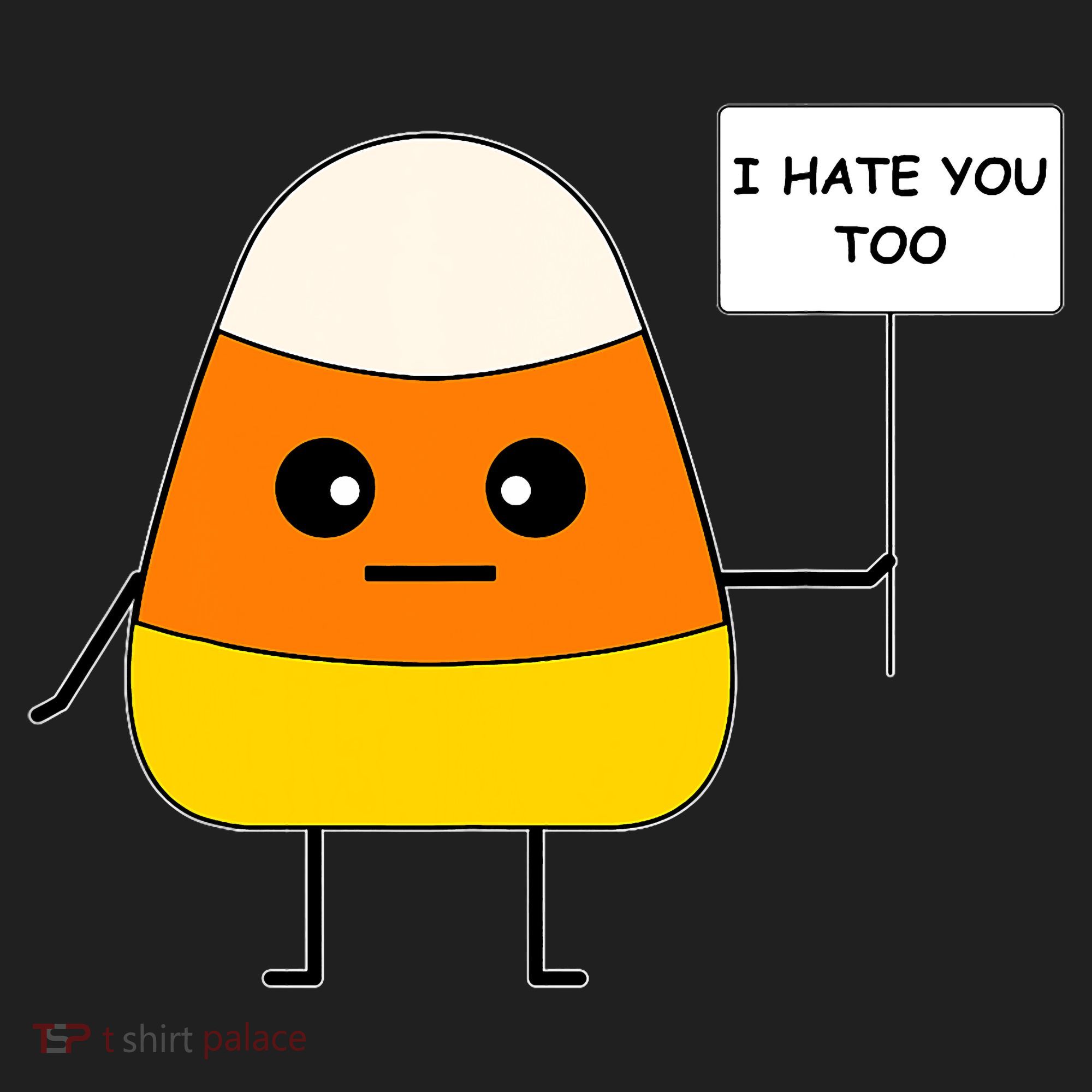 Candy Corn Funny I Hate You Too Team Candy Corn Women's Sweatshirt