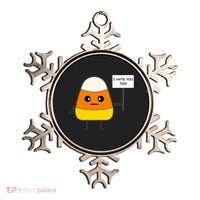 Candy Corn Funny I Hate You Too Team Candy Corn Ornament thumb 0