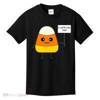 Candy Corn Funny I Hate You Too Team Candy Corn Kids T-Shirt thumb 0