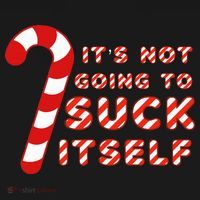 Candy Cane Funny Christmas Joke That Won't By Itself Backpack thumb 2
