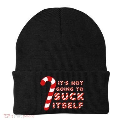 Candy Cane Funny Christmas Joke That Won't By Itself Beanie