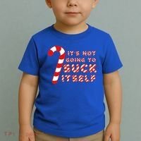 Candy Cane Funny Christmas Joke That Won't By Itself Toddler T-Shirt thumb 2