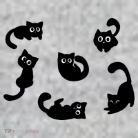 Cute Cat Funny Black Cat For Cat Lovers Cat Mom Kids Sweatshirt thumb 2
