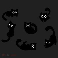 Cute Cat Funny Black Cat For Cat Lovers Cat Mom Beanie thumb 2