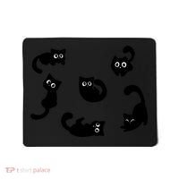 Cute Cat Funny Black Cat For Cat Lovers Cat Mom Mousepad thumb 0
