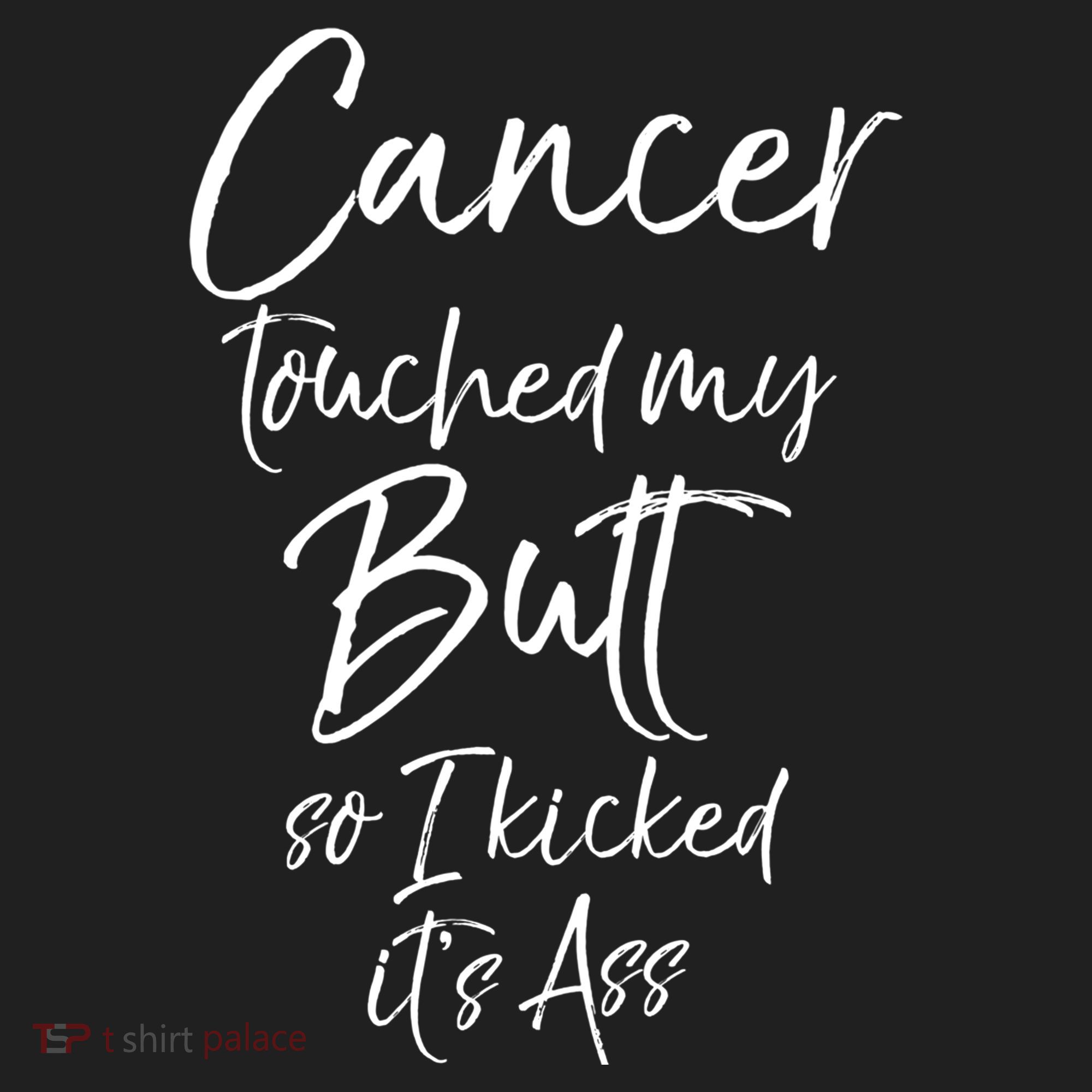 Colon Cancer Fun Cancer Touched My Butt So I Kicked It's Ass Meaningful Gift Beanie