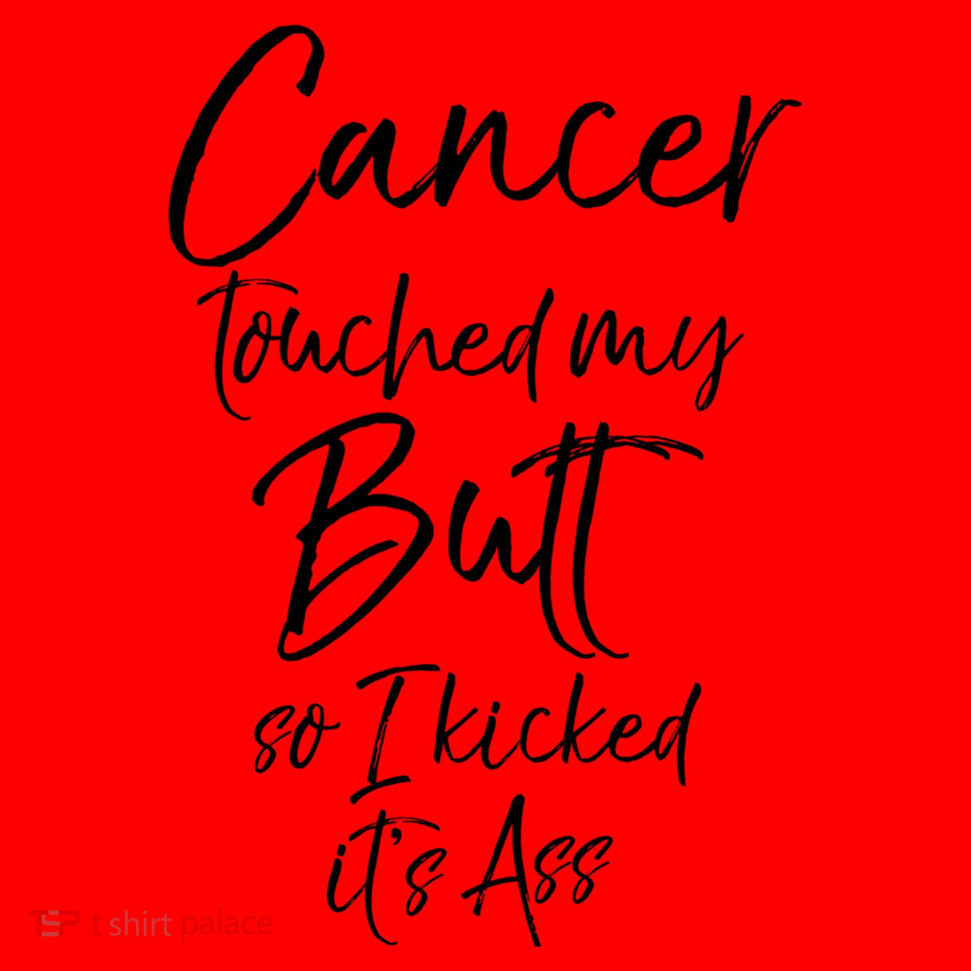Colon Cancer Fun Cancer Touched My Butt So I Kicked It's Ass Meaningful Gift Santa Hat