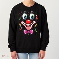 Carnival Clown Face Circus Carnivals Women's Sweatshirt thumb 0