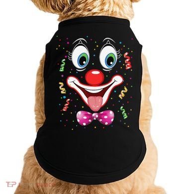 Carnival Clown Face Circus Carnivals Doggie Tank