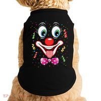 Carnival Clown Face Circus Carnivals Doggie Tank thumb 0