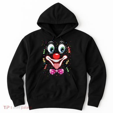 Carnival Clown Face Circus Carnivals Hoodie