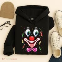Carnival Clown Face Circus Carnivals Hoodie thumb 4